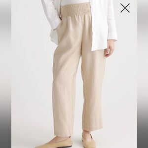 Quince Linen Maternity Pants